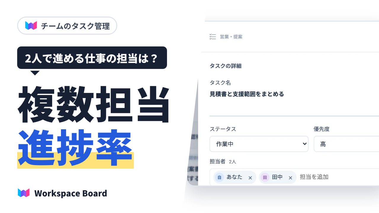 Google ToDo で担当者を複数にしたいとき(担当は1人だけの制限と対処)